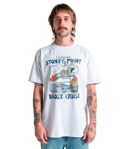 Camiseta Volcom Stoney Point Branco
