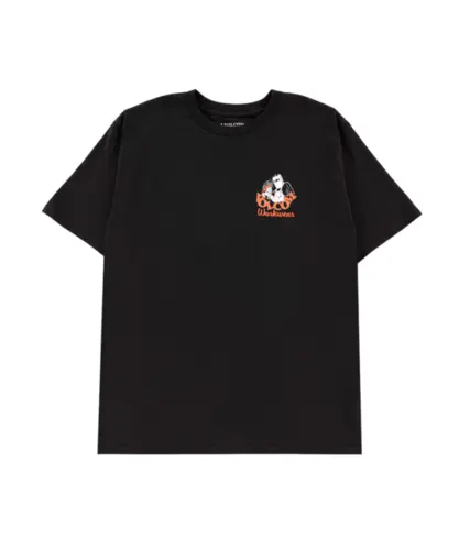 Camiseta Volcom Grindit Preto