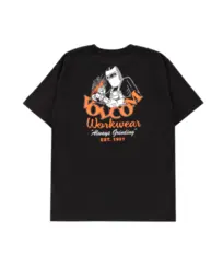 Camiseta Volcom Grindit Preto
