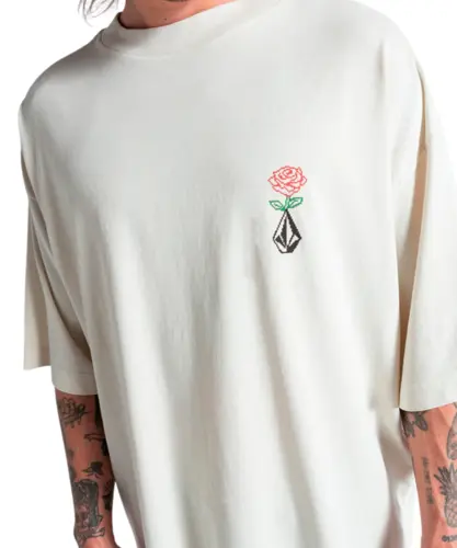 Camiseta Volcom Especial Dial Up Off White