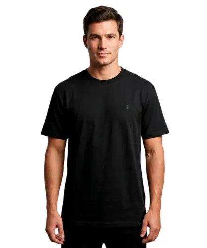 Camiseta Volcom Especial Single Stone Preto