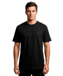 Camiseta Volcom Especial Single Stone Preto