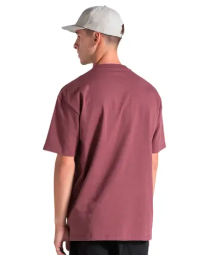 Camiseta Volcom Especial Comfort Fit Signature Bordô