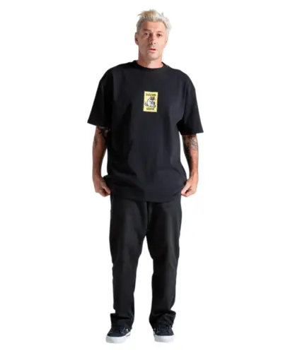 Camiseta Volcom Especial Comfort Fit Rockout Preto