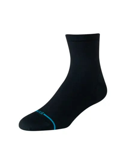 Meia Stance Solid Ultra Light Quarter Preto