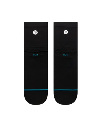 Meia Stance Solid Ultra Light Quarter Preto