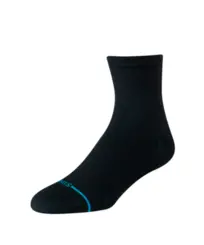 Meia Stance Solid Ultra Light Quarter Preto