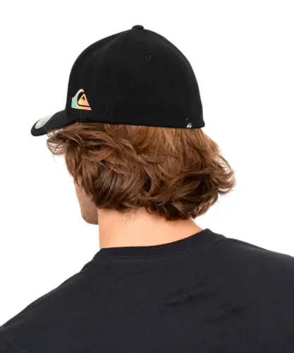 Boné Quiksilver Gradient Type New Wave Black