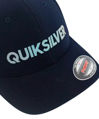 Boné Quiksilver Flexfit Gradient Type Antique Marinho