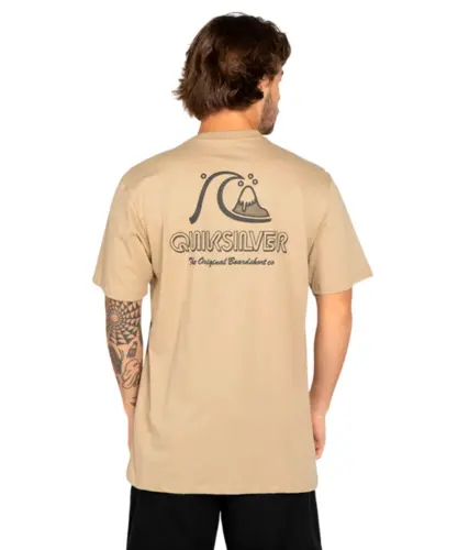 Camiseta Quiksilver The Original Areia