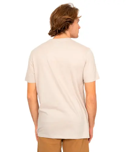 Camiseta Quiksilver Embroidery Areia