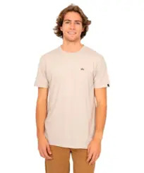 Camiseta Quiksilver Embroidery Areia