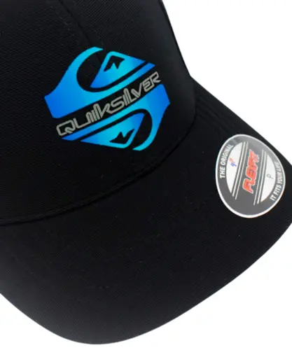 Boné Quiksilver Flexfit Soft Hologram Preto