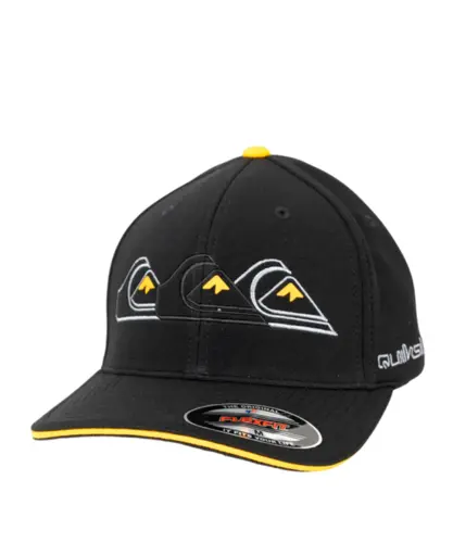 Boné Quiksilver Emb Three Logo Preto