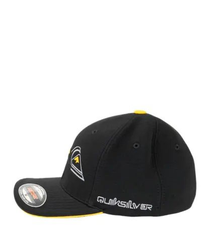Boné Quiksilver Emb Three Logo Preto