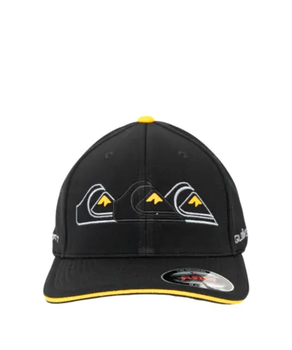Boné Quiksilver Emb Three Logo Preto