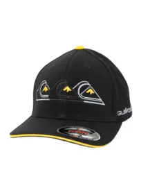 Boné Quiksilver Emb Three Logo Preto