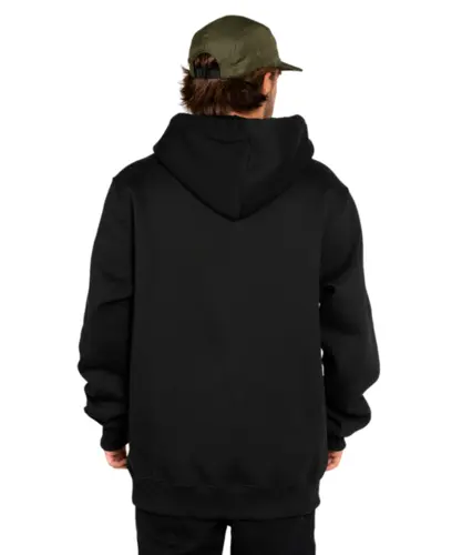 Moletom Quiksilver Comp Logo Preto