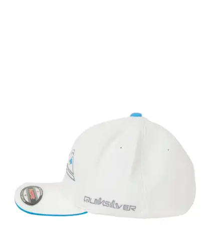 Boné Quiksilver Emb Three Logo Branco