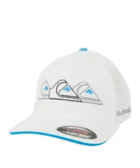 Boné Quiksilver Emb Three Logo Branco