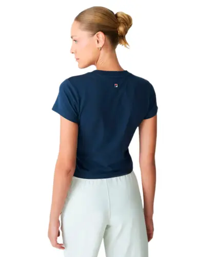 Camiseta Fila Slim Milano AG Marinho