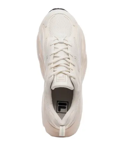 Tênis Fila Buzzard Bold Branco Bege Castanho Claro