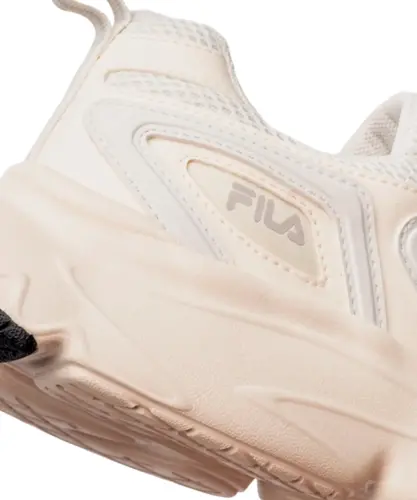 Tênis Fila Buzzard Bold Branco Bege Castanho Claro