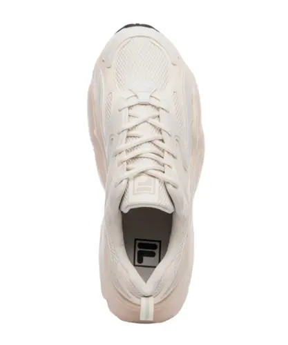 Tênis Fila Buzzard Bold Branco Bege Castanho Claro