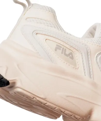 Tênis Fila Buzzard Bold Branco Bege Castanho Claro