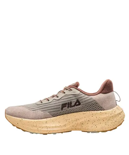 Tênis Fila Racer Speedzone TR Oliva Marrom Creme