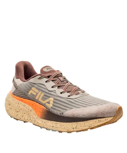 Tênis Fila Racer Speedzone TR Oliva Marrom Creme