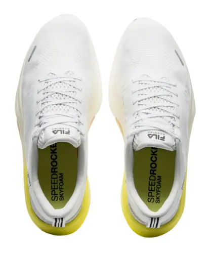 Tênis Fila Speedrocker Skyfoam Branco Azul Royal Verde Limão