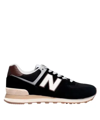 Tênis New Balance 574V2 Preto Marrom