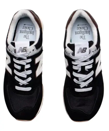 Tênis New Balance 574V2 Preto Marrom