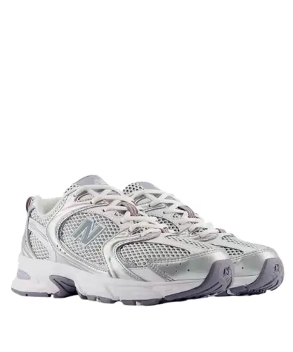 Tênis New Balance 530 Cinza Claro Prata