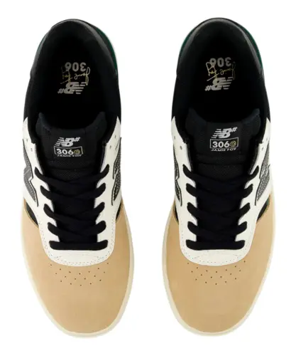 Tênis New Balance Numeric Jamie Foy 306c Bege Preto