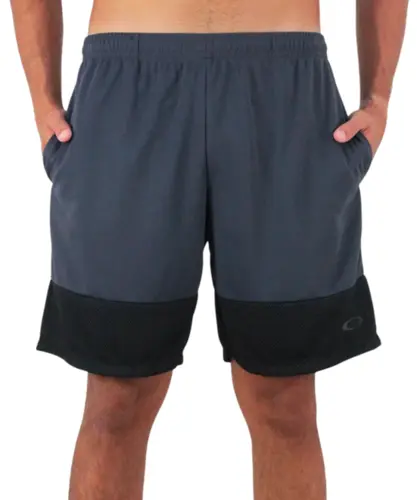 Bermuda Oakley Knit Sports Graphic Shadow Cinza Escuro