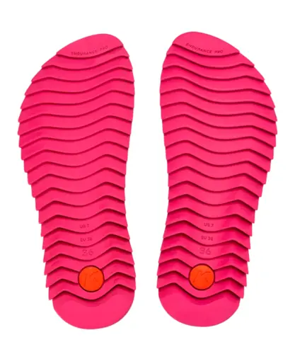Chinelo Kenner Kyra Pro Comfy Preto Rosa