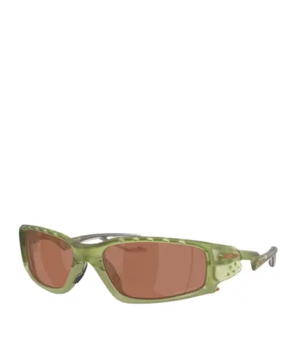 Óculos Oakley Plantaris SQ Transparent Fern Prizm Tungsten