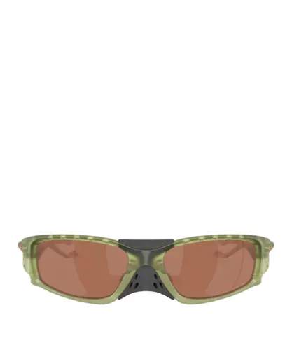 Óculos Oakley Plantaris SQ Transparent Fern Prizm Tungsten