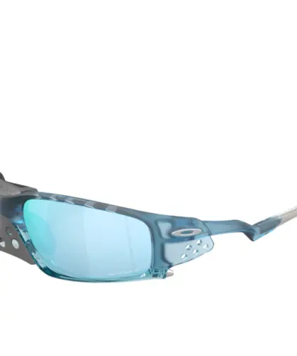 Óculos Oakley Plantaris SQ  Matte Trans Stonewash Prizm Deep Water