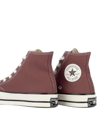 Tênis Converse Chuck 70 Hi Seasonal Bordo Fosco Amendoa