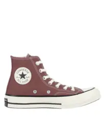 Tênis Converse Chuck 70 Hi Seasonal Bordo Fosco Amendoa