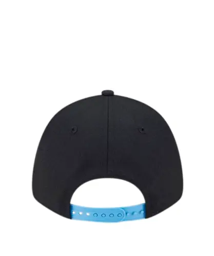 Boné New Era Neon Preto e Azul