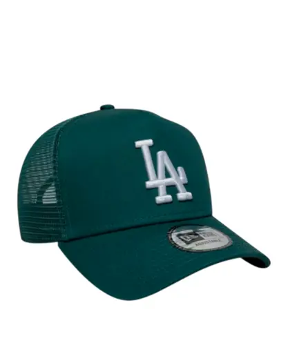 Boné New Era League Trucker Losdon Verde Branco