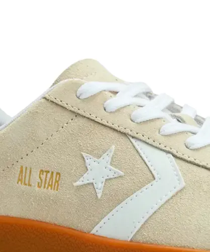 Tênis Converse All Star Classic Trainer Seasonal Suede Cano Baixo Bege