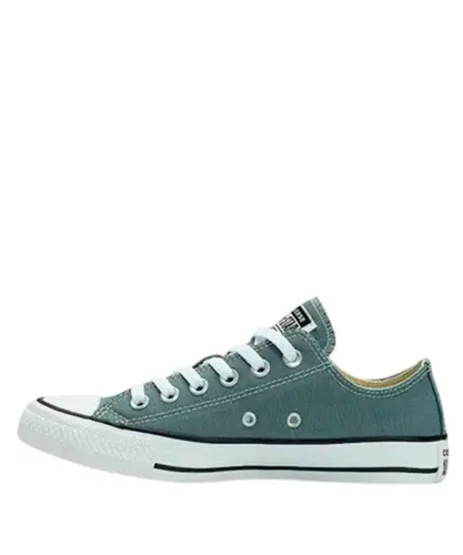 Tênis Converse Chuck Taylor All Star Seasonal Colors Cano Baixo Cinza Esverdeado Branco