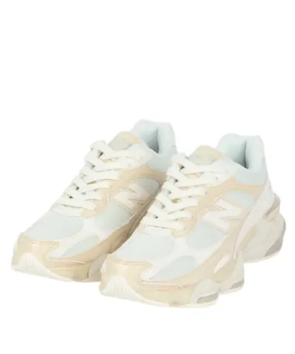 Tênis New Balance 9060R Bege Bege Claro