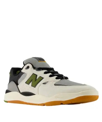 Tênis New Balance Tiago Lemos 1010 Bege Claro Verde Musgo