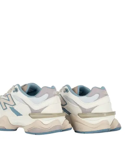 Tênis New Balance 9060 Azul Acinzentado Bege Claro